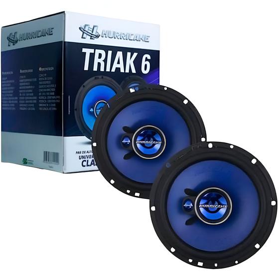 Alto falante hurricane triak 6″ par