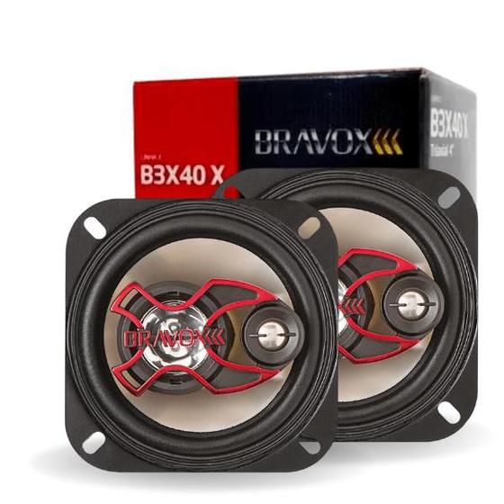 Alto Falante 4 Polegadas Bravox B3X40X 80W Rms