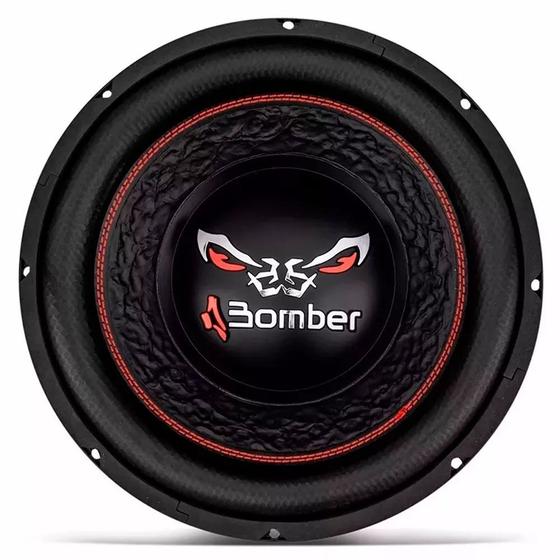 Subwoofer bomber bicho papão 12 pol 600w rms 4 ohms bobina dupla