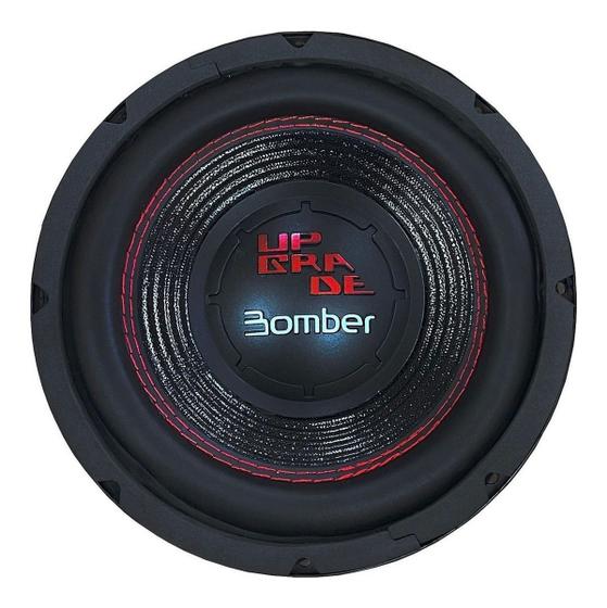 Subwoofer de 8 Polegadas Som Grave Bomber Autofalante Top