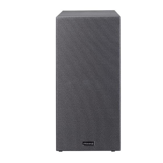 Subwoofer Ativo 6″ Slim Bass Compact – Frahm